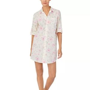 Lauren Ralph Lauren Floral Sleep Shirt